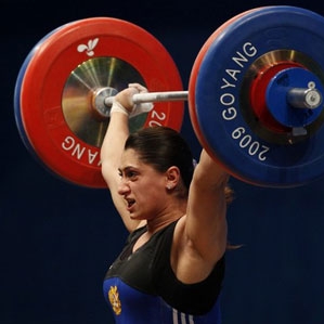 Назик Авдалян - чемпионка мира по тяжелой атлетике