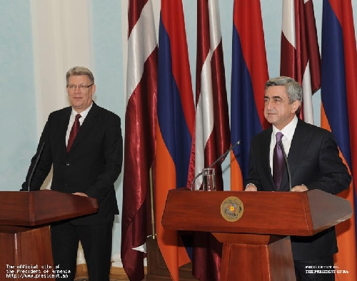Президент Латвии: «Подписание армяно-турецких протоколов – очень большой шаг…»