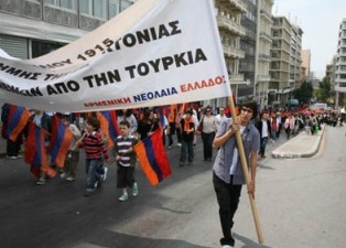 О столкновении армянских демонстрантов и греческой полиции в Афинах. Возвращение к теме.