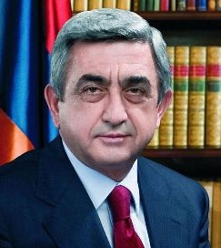 Поздравление президента Сержа Саргсяна в связи с днем труда.