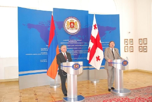 Министр иностранных дел Армении Эдвард Налбандян посетил Тбилиси