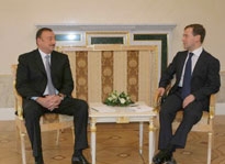 Տեղի է ունեցել Ռուսաստանի և Ադրբեջանի նախագահների հանդիպումը