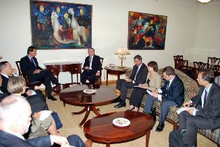 ՀՀ ԱԳ նախարար Էդվարդ Նալբանդյանը ընդունել է Եվրոպական հանձնաժողովի պատվիրակությանը
