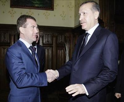 Встретились Эрдоган и Медведев