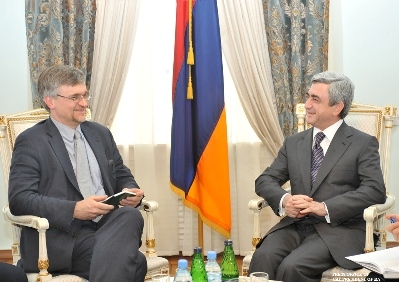 Президент Армении принял спецпредставителя ЕС на Южном Кавказе