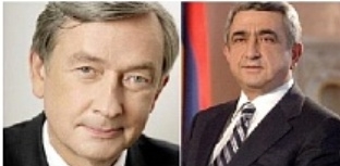 Президент Армении принял своего словенского коллегу