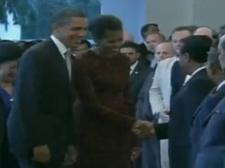 Միշել Օբաման ինդոնեզացի նախարարին հարկադրել է սեղմել իր ձեռքը
