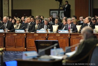 В Астане состоялась встреча президентов Армении и Словении