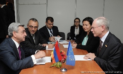 Սերժ Սարգսյանը մի շարք հանդիպումներ է ունեցել ԵԱՀԿ անդամ երկրների և պատվիրակությունների ղեկավարների հետ