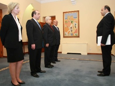 Գագիկ Ղալաչյանը իր հավատարմագրեր է հանձնել Կիպրոսի Հանրապետության նախագահին