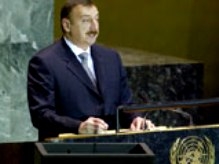 Ալիևը ՄԱԿ–ում. «Հայաստանը գնում է լարվածության ուժգնացմանը»