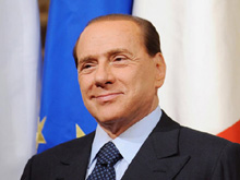 Берлускони снялся в рекламе  