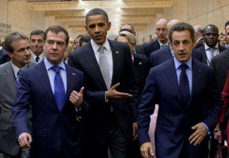 Медведев, Обама и Саркози выступят с совместным заявлением по Карабахскому конфликту