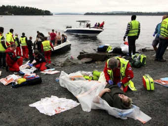 Число жертв  теракта в Норвегии возросло до  91