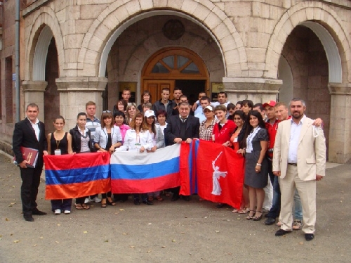 Վոլգոգրադից մի խումբ հայ և ռուս երիտասարդներ այցելել են Արցախ 