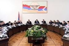 Տեղի է ունեցել ԼՂՀ կառավարության այս տարվա անդրանիկ նիստը