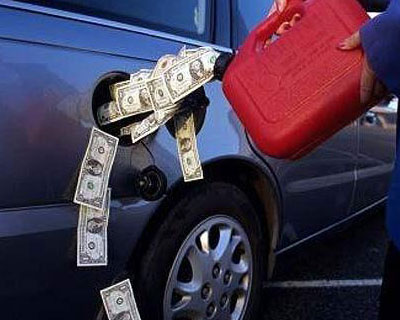 Повысились цены на бензин  