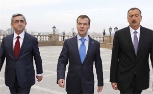 Մեկնարկել է Սարգսյան–Մեդվեդև-Ալիև հանդիպումը