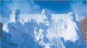 Ճապոնիայում կրկին բացվում է «Ձյունե հեքիաթը»՝ սառցե Թաջ Մահալով ու Ուոլտ Դիսնեյի մուլտհերոսներով