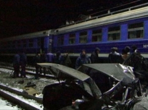 Ավտոմեքենան բախվել է գնացքին. վարորդը մահացել է