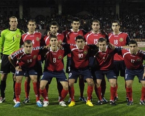 В рейтинге ФИФА Армения занимает 44-е место
