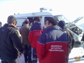 Հրշեջ-փրկարարները հիվանդին 4 կմ տեղափոխել են ոտքով