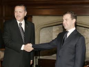 Медведев провел в Сеуле переговоры с Эрдоганом