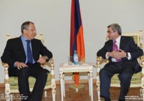 Серж Саргсян принял Сергея Лаврова