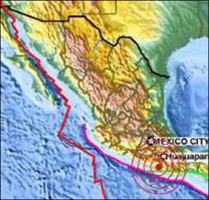 В Мексике произошло мощное землетрясение