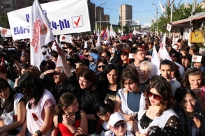 Միջադեպ Ավանում ՀՀԿ հանրահավաքի ժամանակ