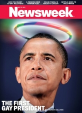 «Newsweek» назвал Барака Обаму первым президентом-геем