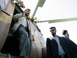 Возлe вертолета Ахмадинежада поймали шпиона