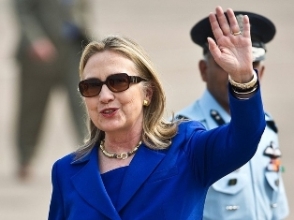 Хиллари Клинтон в Грузии