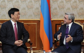 Սերժ Սարգսյանն ընդունել է Չինաստանի գլխավոր դատախազին