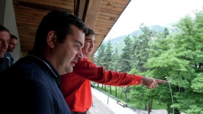 Саакашвили посетил пострадавший от наводнения регион Грузии