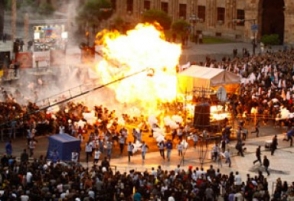 Полиция не сообщает новых деталей инцидента со взорвавшимися на митинге РПА шарами