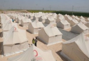 Թուրքիայում սիրիացի փախստականների համար նոր վրանային ճամբար է կառուցվում