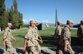 ՀԱՊԿ անդամ երկրների ազգային ստորաբաժանումների զինծառայողները այցելել են  Ծիծեռնակաբերդ