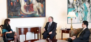 Արտգործնախարարը հրաժեշտի հանդիպում է ունեցել Հայաստանում ՄԱԿ-ի մշտական համակարգողի հետ