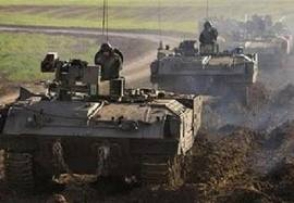 Израиль ввел танки в сектор Газа