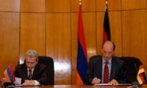Ստորագրվել է հայ–գերմանական տնտեսական փոխհամագործակցության արձանագրություն