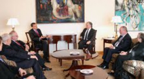 Эдвард Налбандян принял сопредседателей Минской группы ОБСЕ