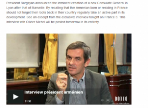 Հարցազրույց, որի պատճառով Սերժ Սարգսյանի նախարարը սպառնացել է ֆրանսիացի լրագրողին