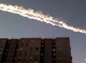В небе над Челябинской областью взорвался метеорит
