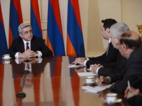 Встреча Сержа Саргсяна с партхозактивом