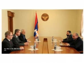 Бако Саакян принял делегацию ФРГ