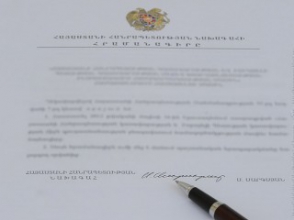 Серж Саргсян подписал указ о проведении весеннего призыва и демобилизации