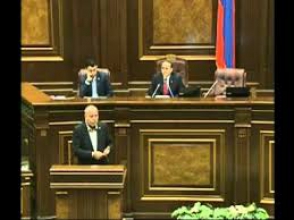 Первое выступление генерала Манвела в парламенте