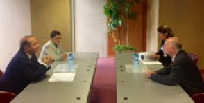 Овик Абрамян встретился с председателем Бундестага Германии