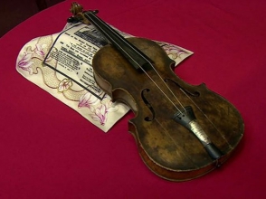 Скрипка с «Титаника» может быть продана с аукциона за $500 тысяч